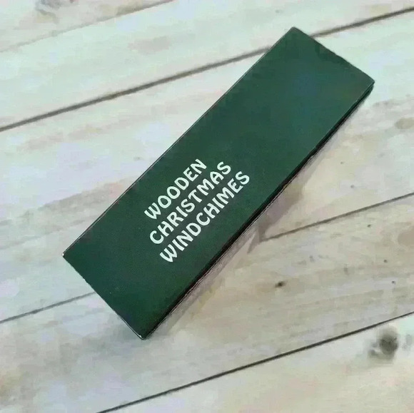 Vintage Wooden Christmas Windchimes Santa Clause Christmas Decor Fabri-Centers - Picture 9 of 9